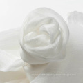 wrinkle organza scrunchie fabric for wedding dress